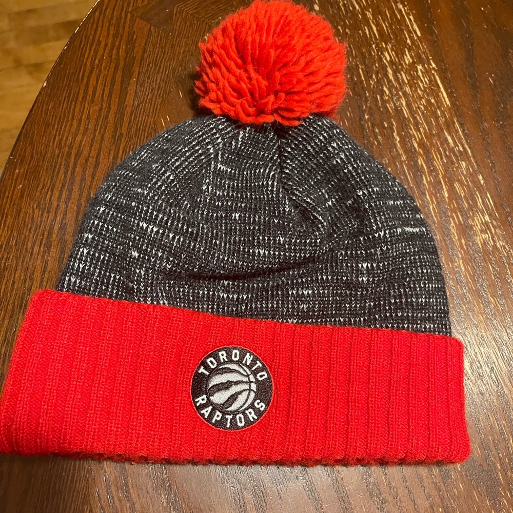 I’m selling a Toronto Raptors Mitchell & Ness Beanie hat!!!